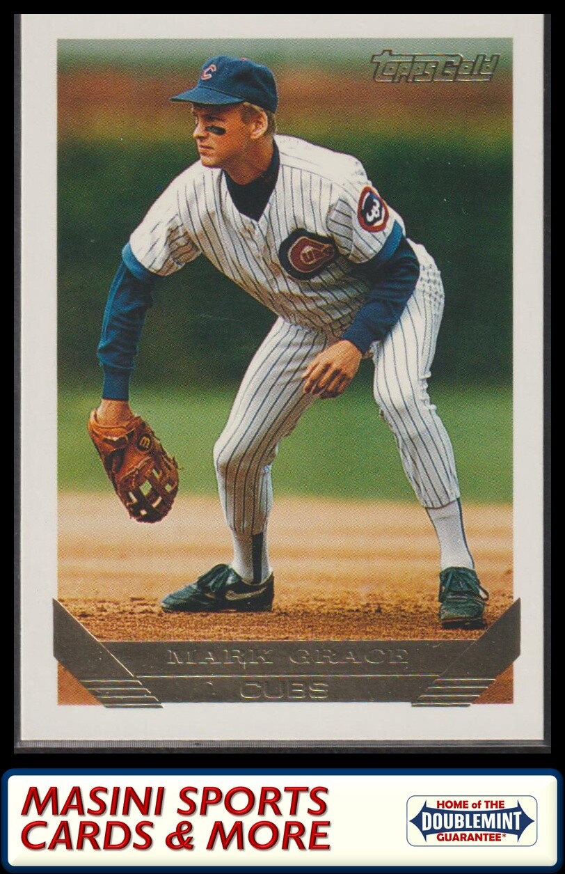 1993 Topps #630 Mark Grace Gold SHORT PRINT