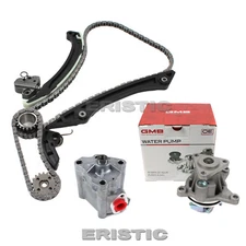 Engine Timing Chain Kit w/ Oil Pump & Water Pump For 2012-2017 Ford Focus 2.0L