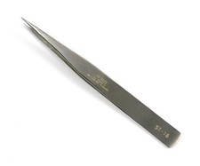 Original Vetus Tweezers Fine Straight Tip Eyelash Eyebrow Extension Tool ST-16