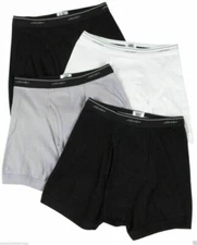 Big and Tall Jockey Classic Boxer Briefs Stay New Technology 3XL 2 Pieces