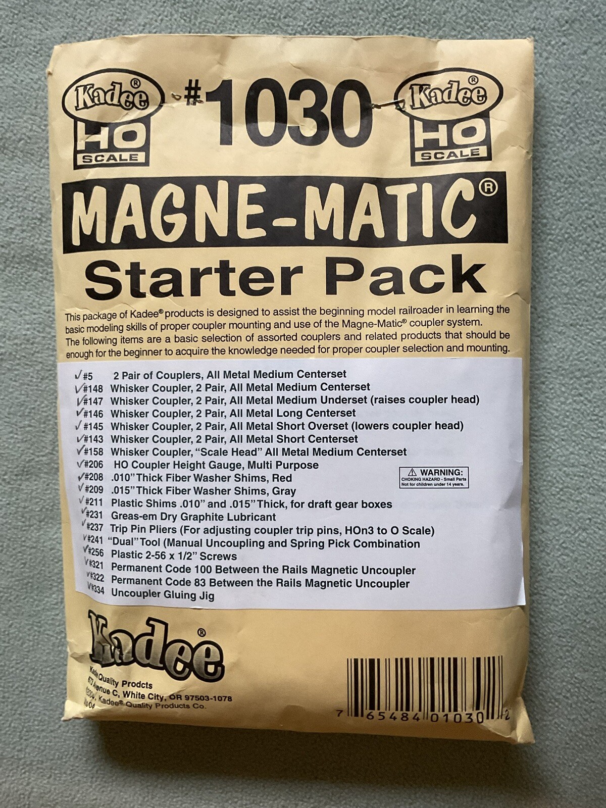 KADEE 1030 HO COUPLER STARTER PACK eBay