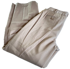 Talbots NEW Heritage Pants Dress Slacks Size 10 Tan Beige Lined Wool Business