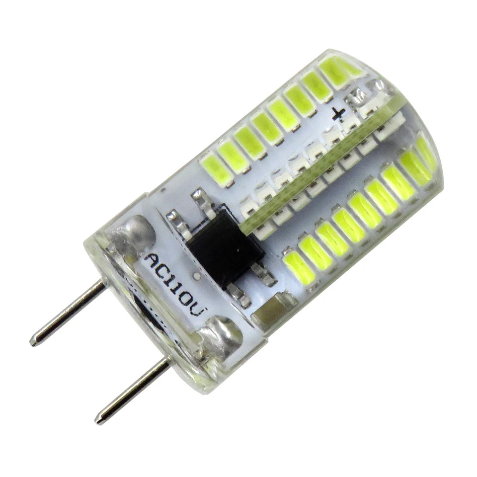 10pcs G8 Bi-Pin T5 64 3014 SMD LED Light Bulb Lights Bulbs 2.5W Lamp White 120V - Image 2 of 4
