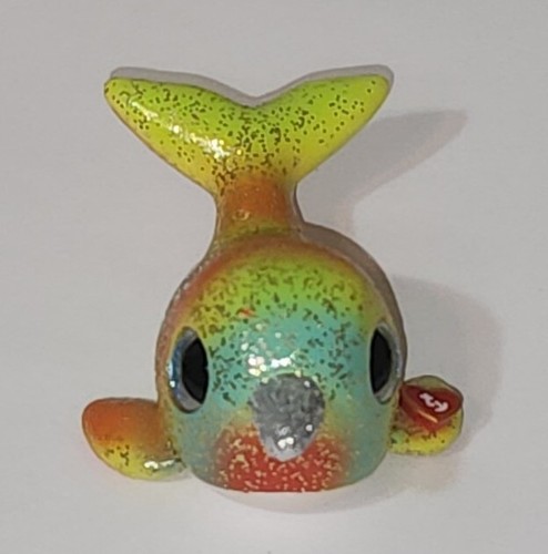 2019 TY Mini Beanie Boos - Series 4 - NORI the Narwhal Vinyl Figure 2" - NEW - Picture 5 of 10