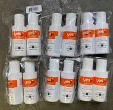 Yes To Carrots Shower Essentials Travel Shampoo 1.5 OZ NEW Lot of 12 NEW!