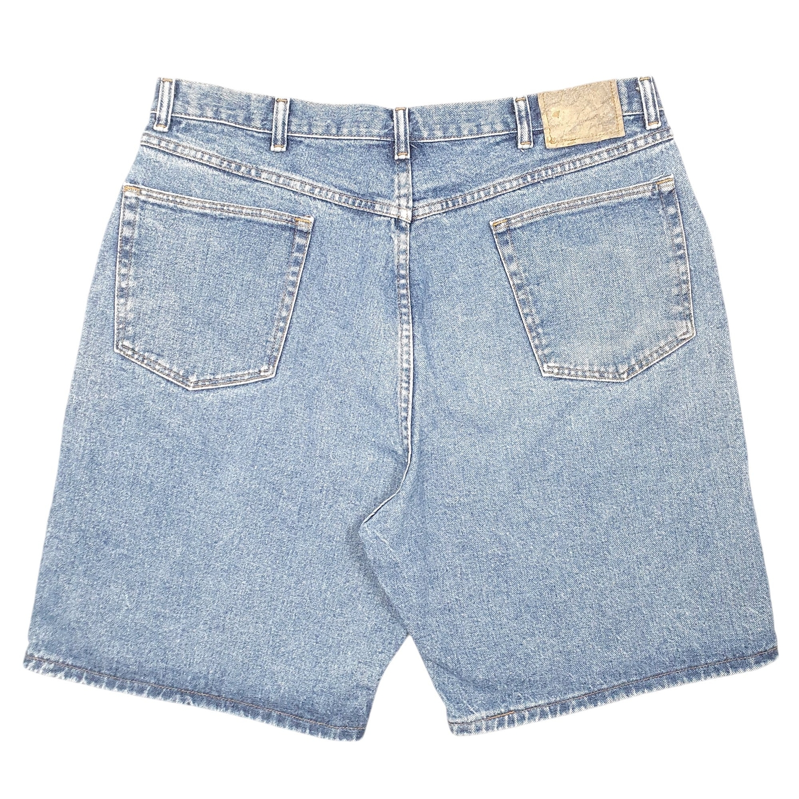WRANGLER Denim Jeans Jorts Blue Denim Jeans Cotton Shorts Mens W38 image 3