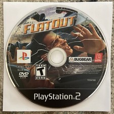 🔥 FlatOut (Sony PlayStation 2 PS2, 2005) Mint Disc Only! See Description