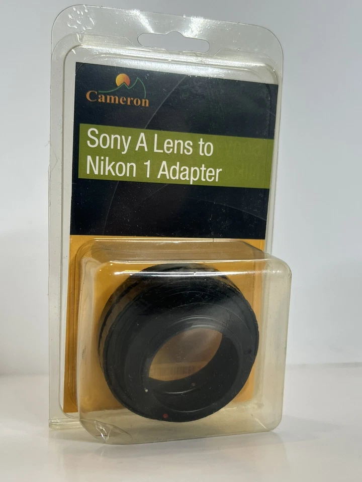 Cameron Sony A Lens To Nikon 1 Camera Lens Adapter MAF-N1 New Sealed  - Image 2 of 4