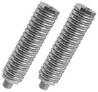 2 Lot Accessories Unlimited Auss3M Cb Antenna Stainless Steel Medium Duty Spring