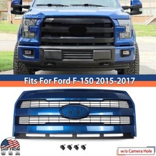 Lightning Blue For 2015 2016 2017 Ford F150 F-150 Front Grille Wo Camera Hole
