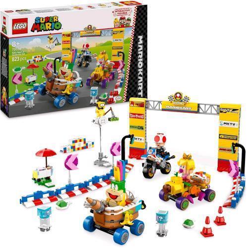 Set LEGO 72036 Mario Kart Baby Peach Grand Prix con Veicoli e Accessori