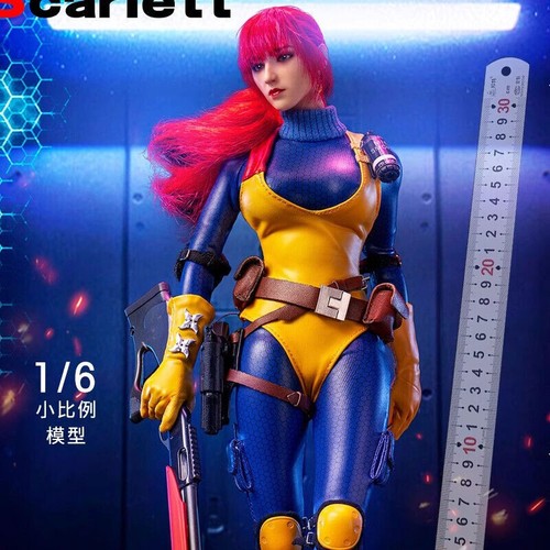New 1/6 Scale G.I.JOE Scarlett Soldier 11.8'' Action Figure Model Toy Set Stock - Picture 18 of 19