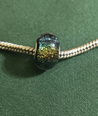 Belk Silberhütte Glasperlen Farbwechsel Mehrfarbig für Bettelarmband