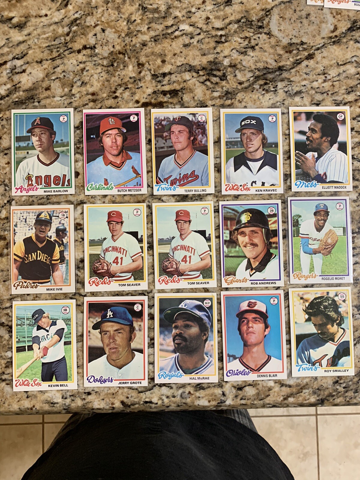 1978 TOPPS BASEBALL YOU PICK / COMPLETE YOUR SET #1-723 SEE PICS - Picture 11 of 17