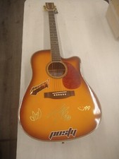 POST MALONE SIGNED AUTOGRAPH ACOUSTIC GUITAR  BECKETT BAS