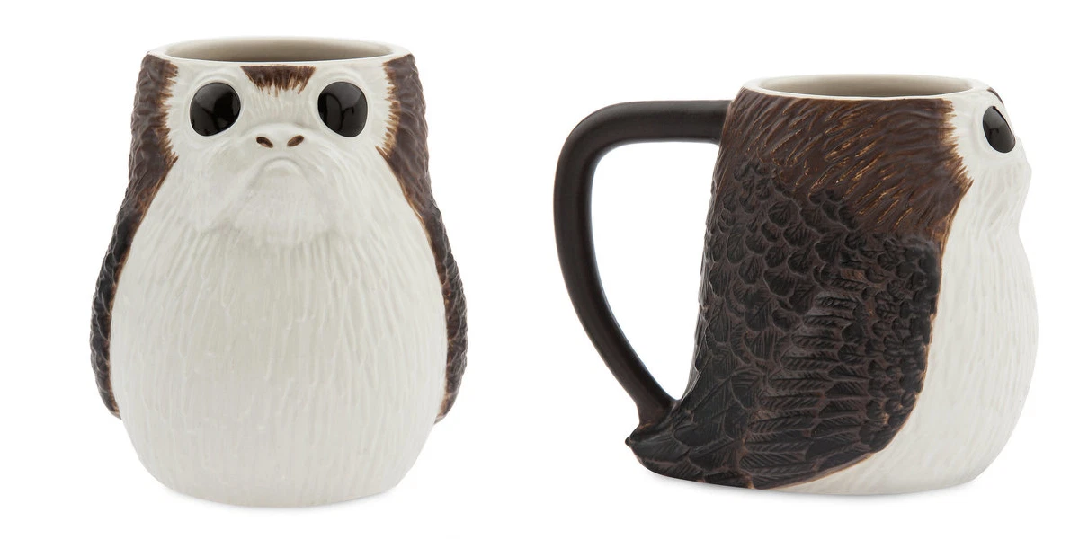 Star wars clearance porg mug
