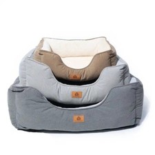 Rectangle Pet Bed Soft Washable Waterproof Cushion with Non-Slip Bottom Dog/Cat