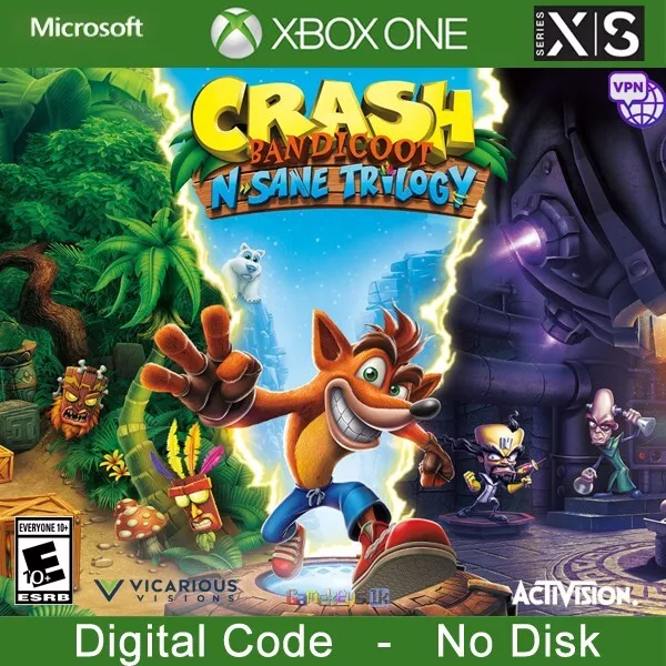 Crash Bandicoot N' Sane Trilogy - Xbox One
