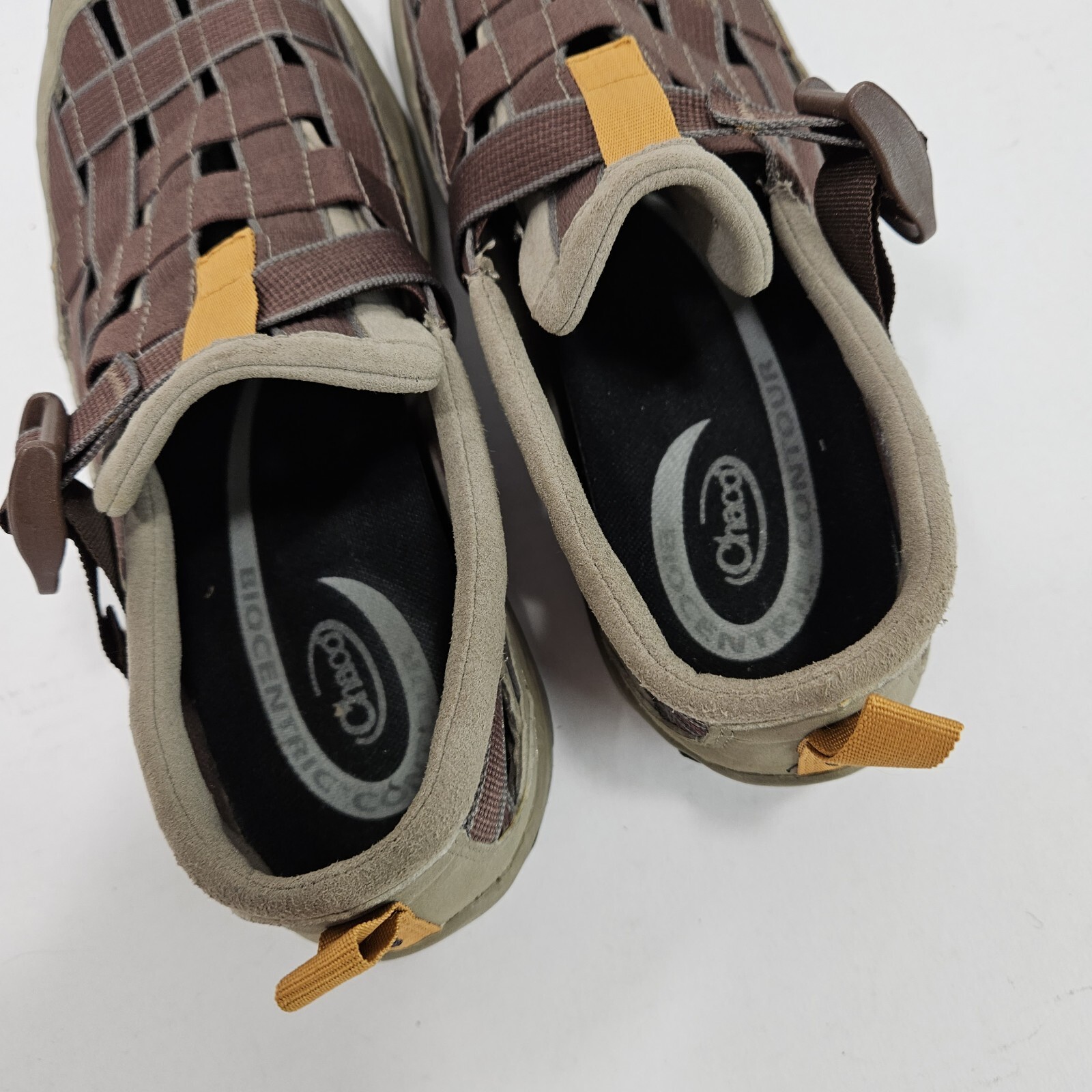 Chaco Mens Paradox Chocolate Brown Closed Toe Fisherman Sandals Shoes