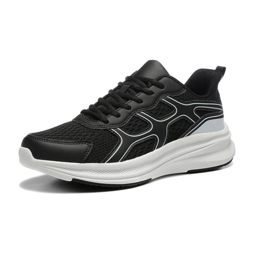 Men's Running Shoes, Lightweight Breathable Walking Shoes Non Slip Tennis Shoes