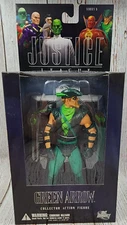 DC Direct GREEN ARROW Series 5 ALEX ROSS Justice League 7" Action Figure NIB