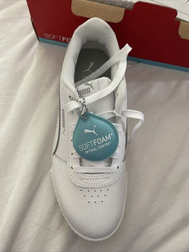 Size 5 - PUMA Carina L White - 370677-19 - Picture 5 of 8