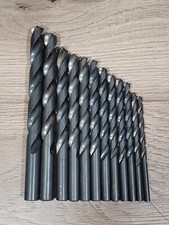 12 UB HS DRILL MACHINIST BITS 3/16"-1/2" USED & UNUSED