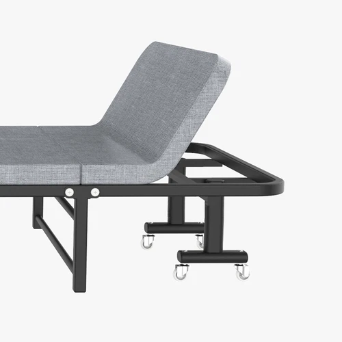 Heavy Duty Folding Bed Rollaway Guest Bed Fold up Sleeper Bed With Mattress 190 - Picture 13 of 13