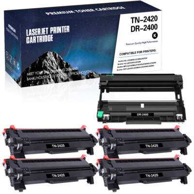 Toner Compatible with Brother TN-2420 DR-2400 MFC-L2710DW DCP-L2530DW HL-L2350DW