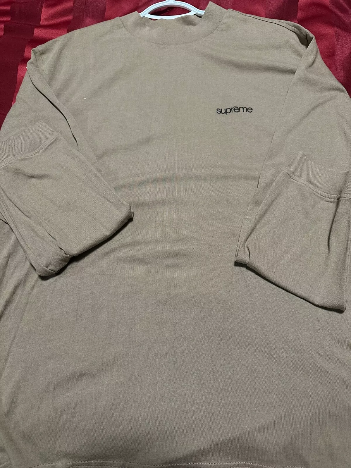Chemise manches longues col simulé suprême XL
