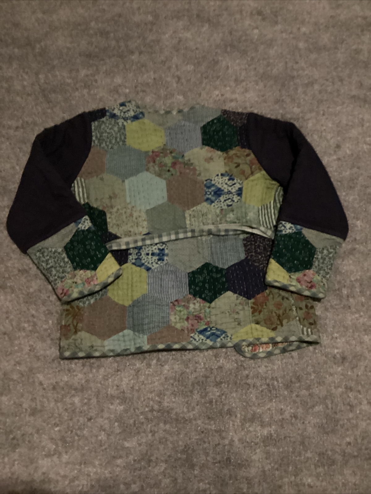 Sundance Jacket Womens Small Patchwork Quilted Co… - image 10