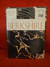 Beautifully Berkshire 4415 Ultra Sheer Size 2 Fantasy Black 90s VINTAGE