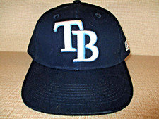 Tampa Bay Rays Hat Boy's Adjustable Youth Baseball OC Sports Blue Team Cap