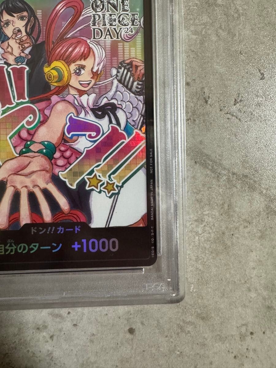 PSA10 Don!! Card Ado Uta ONE PIECE DAY'24 DAY2 SPECIAL LIVE