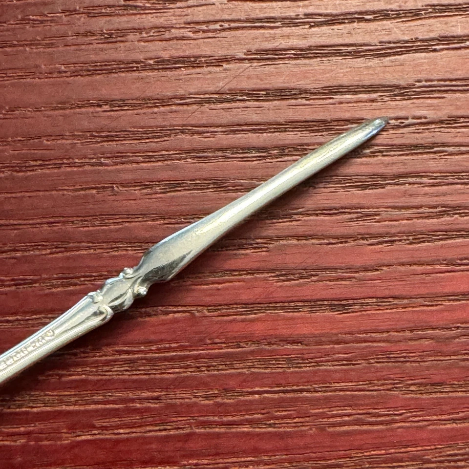 "Melrose WM Rogers International plateado tuerca selección 4 5/8""" Foto 4 de 4