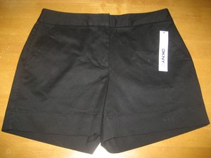 Nueva Ciudad Dkny Mujer Elegante/Casual Negro Algodón Elástico Pantalones  Cortos Talle 10 $69 Nuevo con etiquetas | eBay