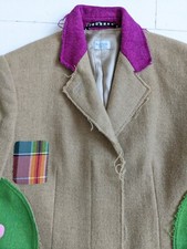 Paul Smith Women's Coat Size 10 Repaired Customised Absolutely Stunning Unique