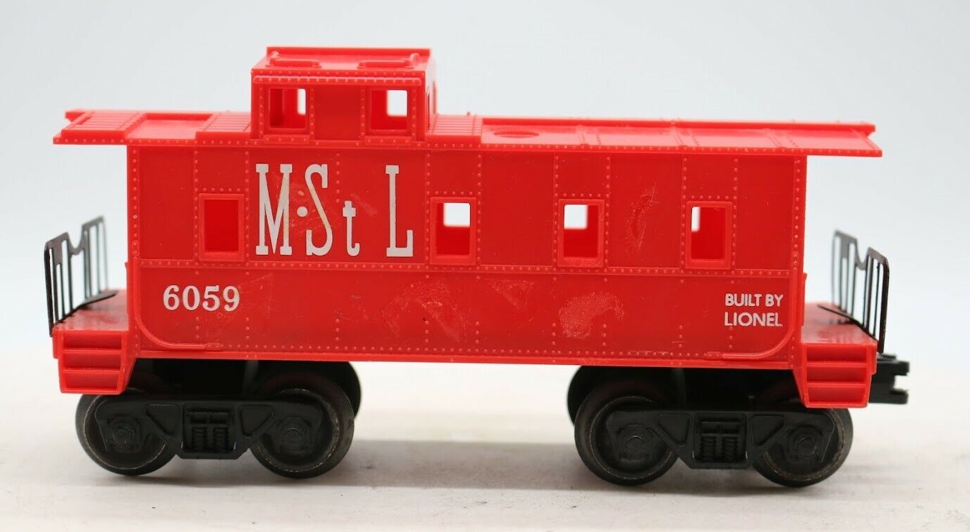 Lionel O Gauge 1:48 Vintage 6059 Missouri St Louis Red Caboose