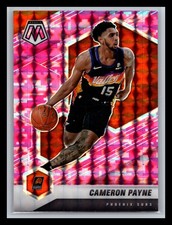 2020-21 Panini Mosaic #140 Cameron Payne Mosaic Camo Pink