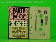 VARIOUS ARTISTS 60S PARTY MEGA MIX ALBUM 134 20 Track Audio Cassette TELSTAR