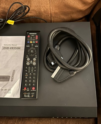 Samsung DVD-VR350 DVD VHS/Video Recorder Player - Remote, Instructions & Scart - Picture 4 of 9