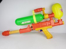 1990 Larami Super Soaker 200 Air Pressure Water Squirt Toy For Parts Not Working