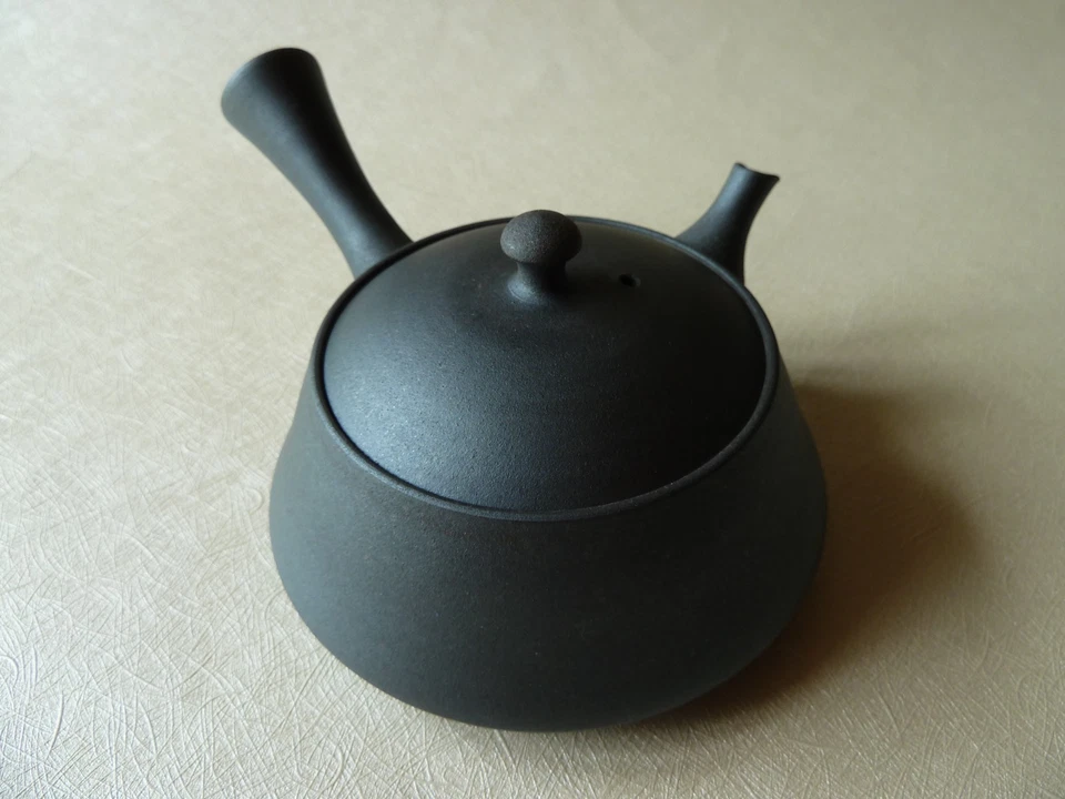 Tokoname Japanische Teekanne,Kyusu,Tokuta Fujita,Meister Handmade - Bild 1 von 4
