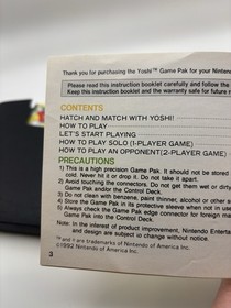 NES Yoshi Nintendo Game Mario Goomba New in Box NM Complete Game Pak