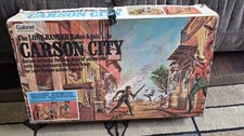 The Lone Ranger Rides Again In Carson City Vintage 1970s Playset Gabriel Toys