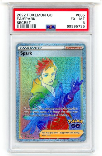 Spark graded PSA 6 for sale on eBay