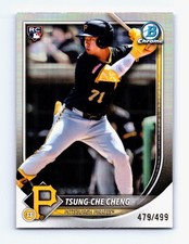 2025 Bowman Chrome Tsung-Che Cheng Refractor Parallel Rookie Card /499 #86