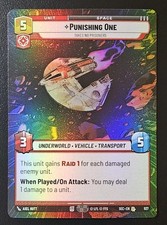 Punishing One (Hyperspace Foil) 927 - SEC - Star Wars Unlimited