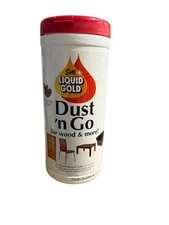 Scott's liquid gold dust 'n go almond scent wipes 20 cloths Sealed New