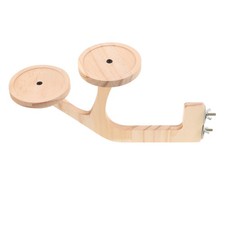 Wood Bird Perches Stand for Cage   Parrot Climbing Platform Perch - Wood Stand